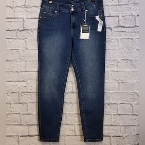 👖Tahari Charlotte Premium Seta-Silk Jeans